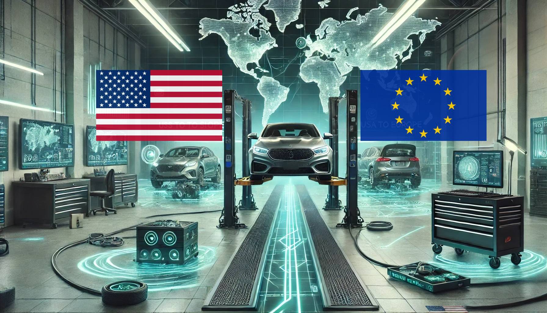 Perdarymo iš JAV į EU teikiamos paslaugos